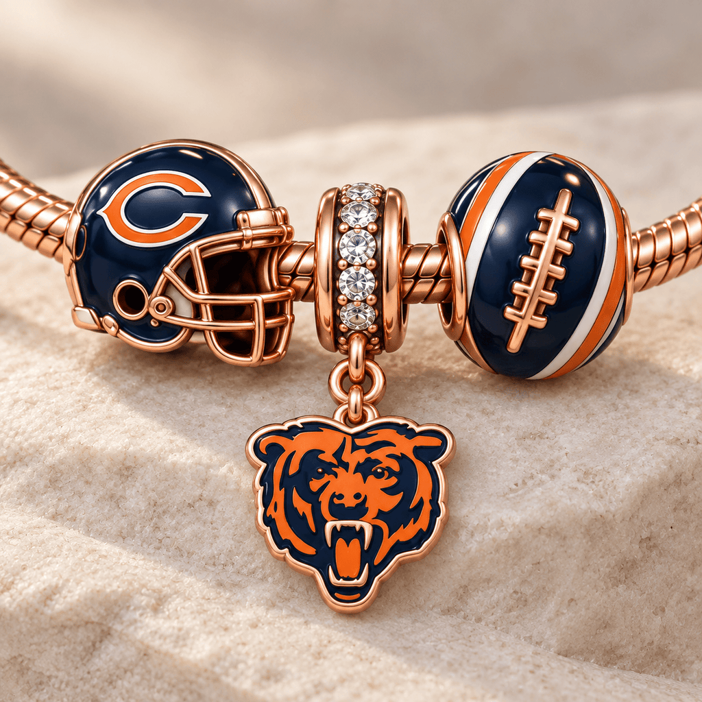 CCB Gold Charm Bracelet Set NHVH
