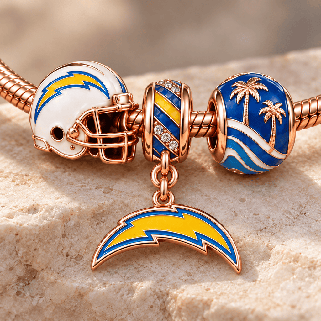 LAC Gold Charm Bracelet Set NHVH