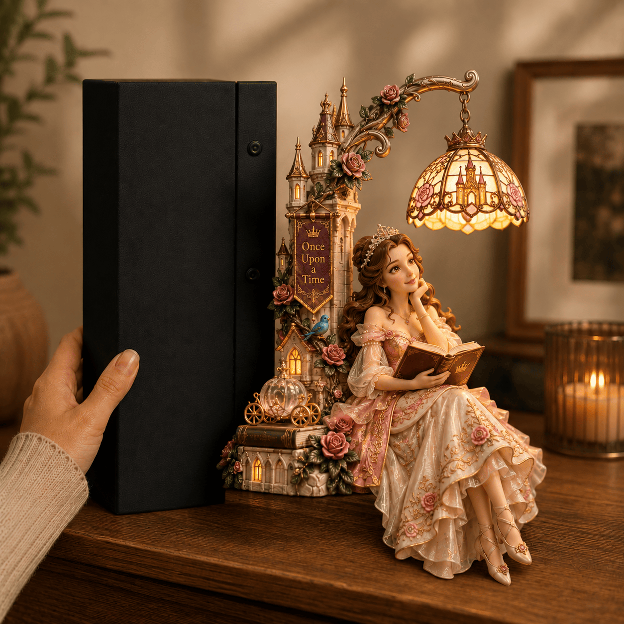 Premium DNPS Bookshelf Figurines Lamp PDL
