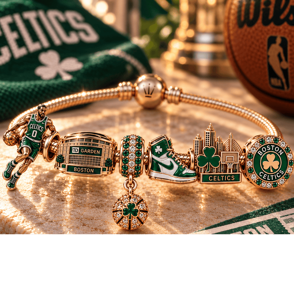 BNCS Gold Charm Bracelet Set NHVH