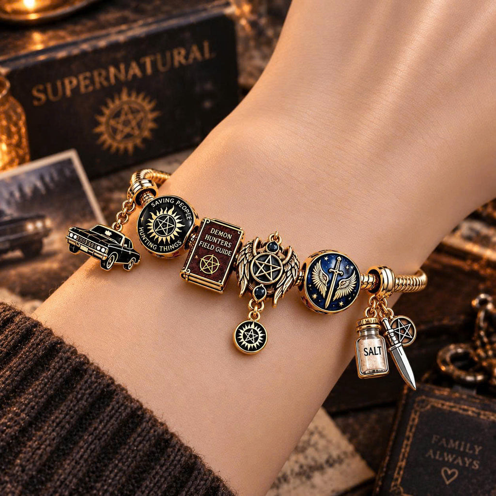 SUNA Gold Charm Bracelet Set PTT