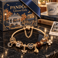 GMG Gold Charm Bracelet Set PTKL